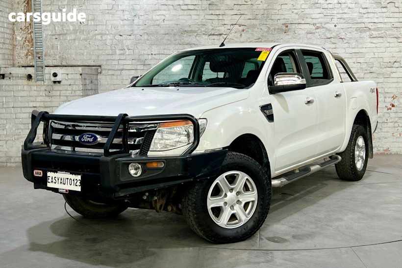White 2014 Ford Ranger Dual Cab Utility Xlt 3.2 (4X4)