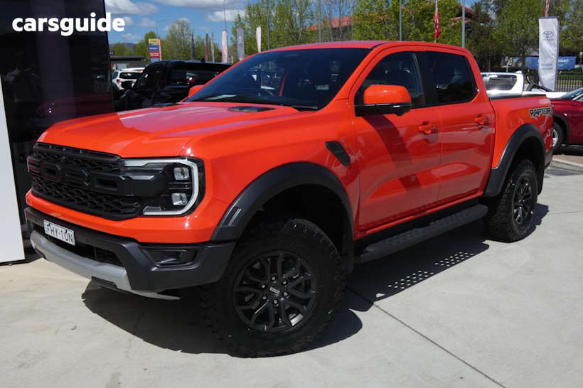 Orange 2024 Ford Ranger Double Cab Pick Up Raptor 3.0 (4X4)
