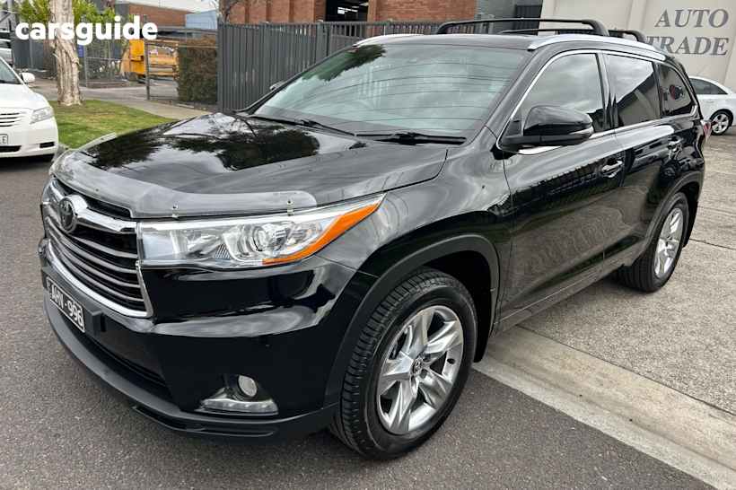 Black 2016 Toyota Kluger Wagon Grande (4X4)