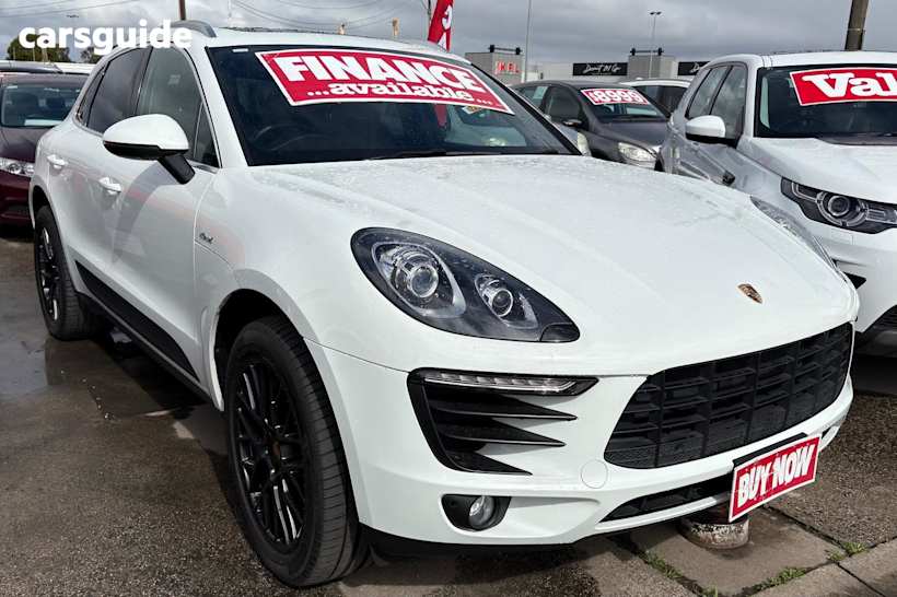 White 2014 Porsche Macan SUV S DIESEL 4WD