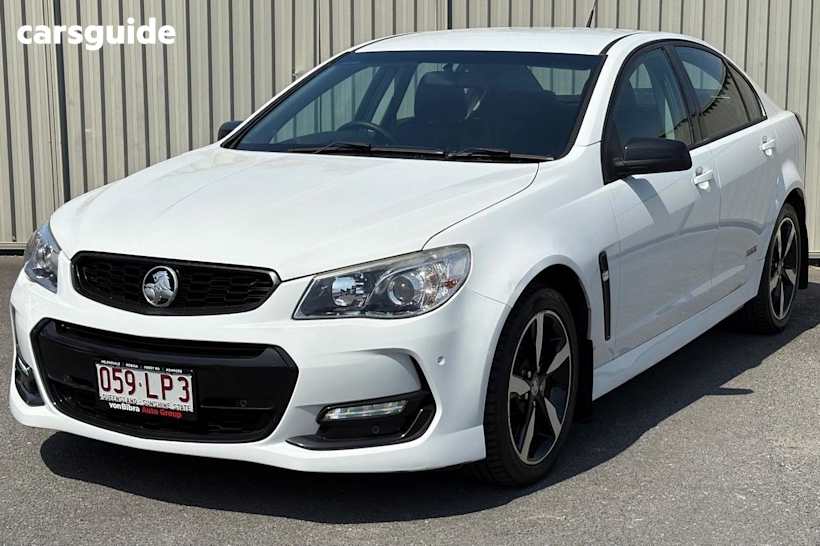 White 2016 Holden Commodore Sedan Sv6 Reserve Edition