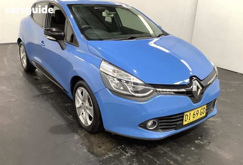 Blue 2017 Renault Clio Hatchback Expression