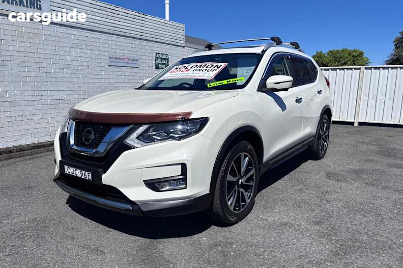 White 2017 Nissan X-Trail Wagon Tl (4Wd)