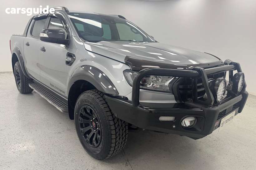 Silver 2021 Ford Ranger Double Cab Pick Up Wildtrak 2.0 (4X4)