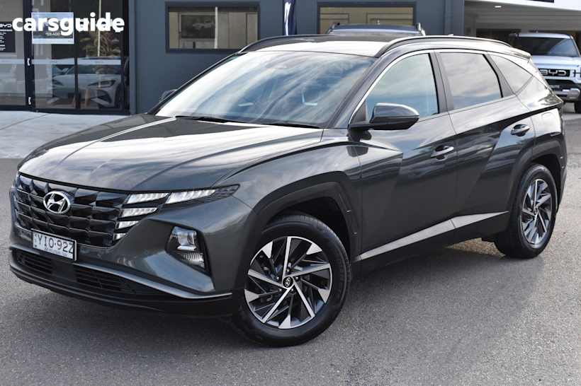 Grey 2021 Hyundai Tucson SUV ELITE F
