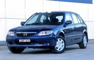White 2002 Mazda 323 Hatchback Astina