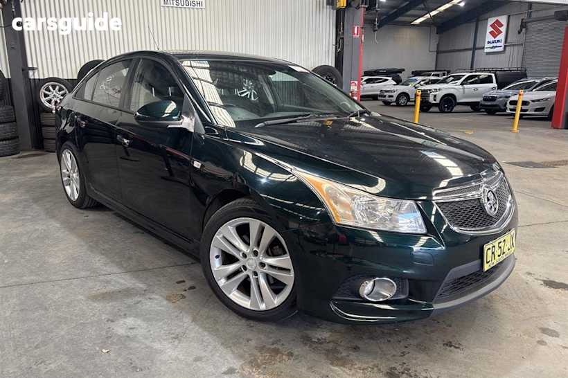 Green 2014 Holden Cruze Sedan Sri V