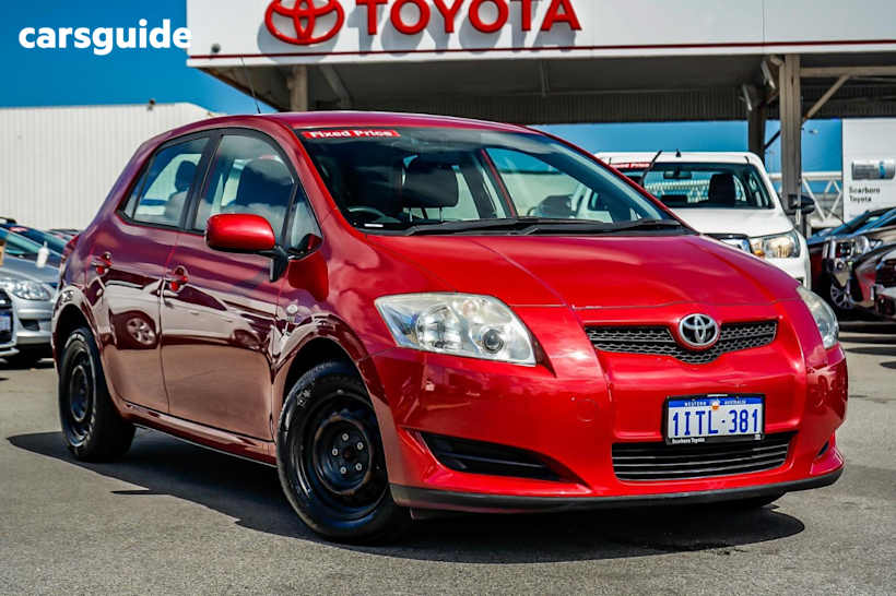 Red 2009 Toyota Corolla OtherCar ASCENT F