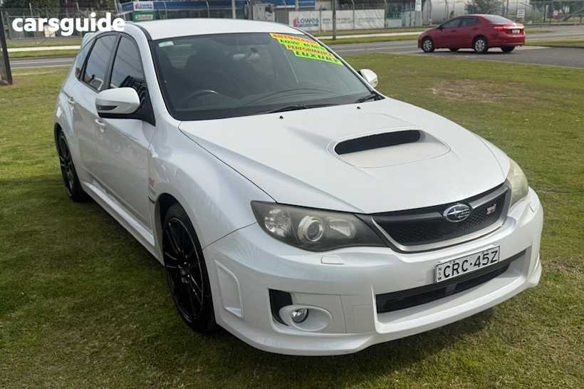 White 2010 Subaru Impreza Hatch WRX STI 4WD