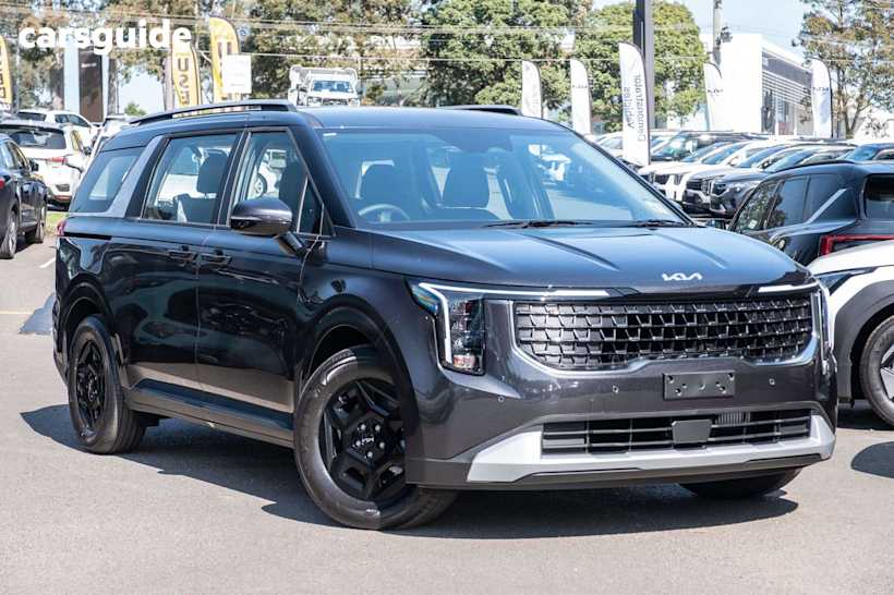 Grey 2025 Kia Carnival SUV S F