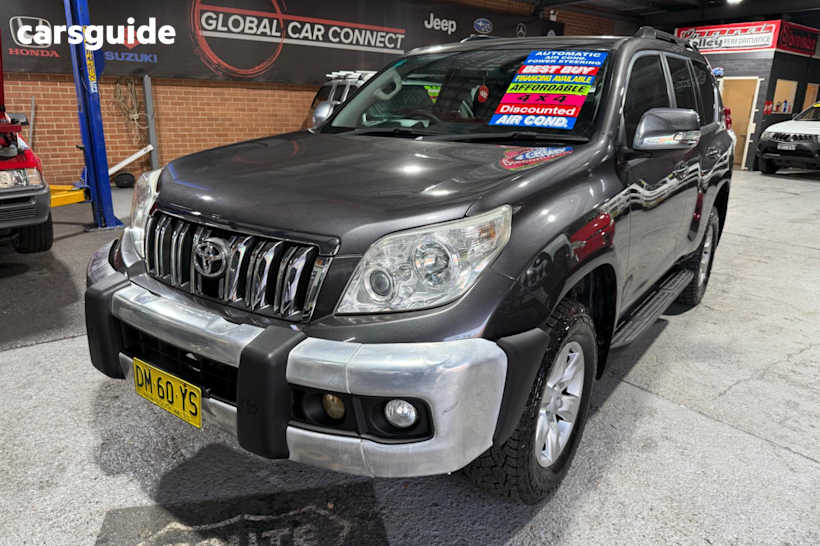 Grey 2011 Toyota Landcruiser SUV PRADO GXL (4X4) KDJ150R