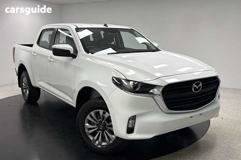 White 2023 Mazda BT-50 Ute Tray XT 4X4