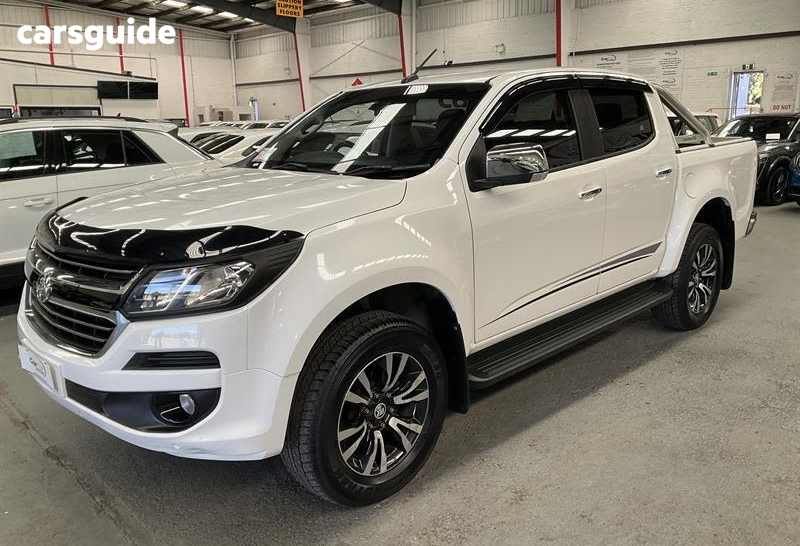 White 2019 Holden Colorado Crew Cab Pickup Ltz (4X2) (5Yr)