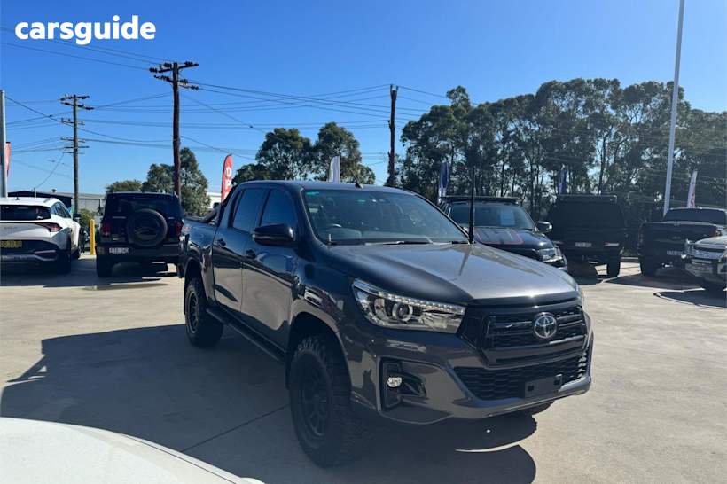 Grey 2019 Toyota Hilux Double Cab Pick Up Sr5 (4X4)