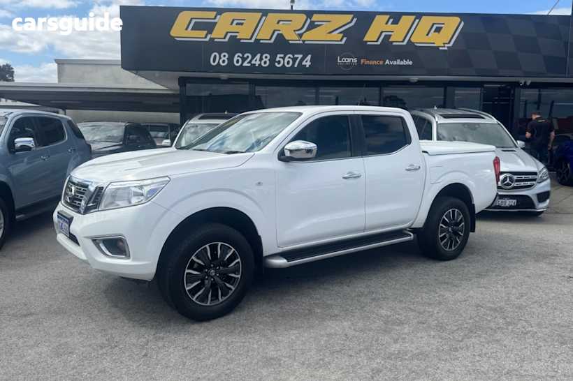 White 2019 Nissan Navara Dual Cab Pick-up Rx (4X4)