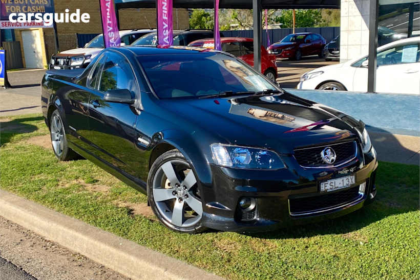 Black 2012 Holden UTE Ute Tray SS THUNDER