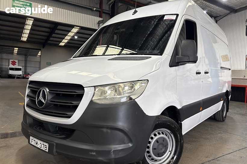 White 2021 Mercedes-Benz Sprinter Commercial 314 CDI VS30 MWB FWD