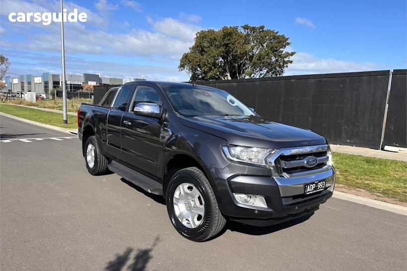 Grey 2017 Ford Ranger Super Cab Utility Xlt 3.2 Hi-Rider (4X2)