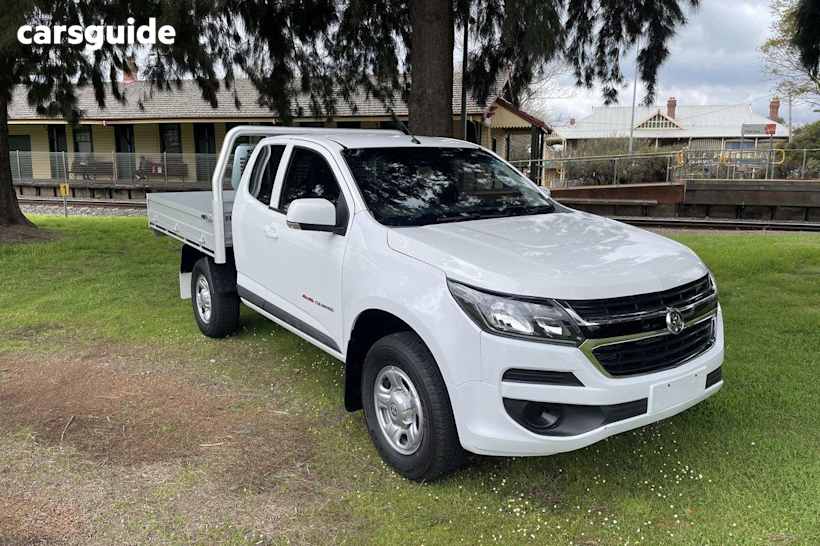 White 2020 Holden Colorado Ute Tray