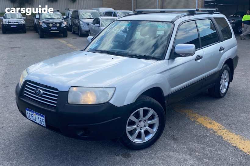 Silver 2007 Subaru Forester Wagon X