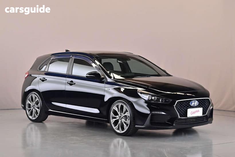 Black 2019 Hyundai I30 Hatchback N Line Premium
