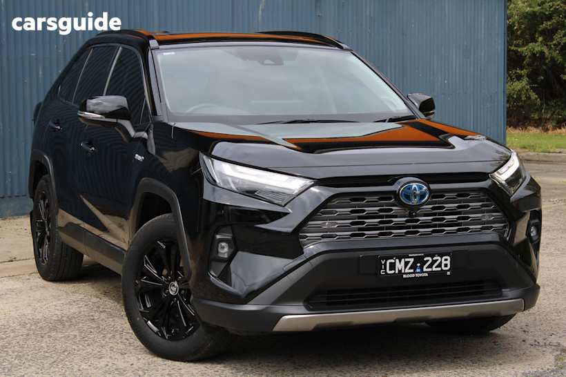 Black 2023 Toyota RAV4 SUV CRUISER 4X4