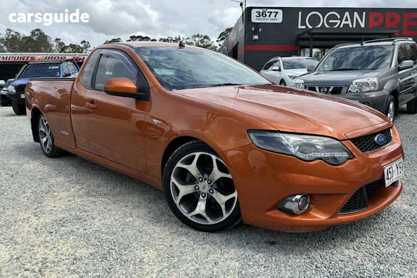 Orange 2010 Ford Falcon Utility Xr6