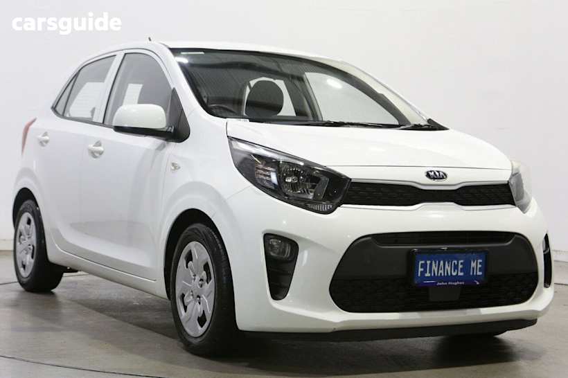 White 2020 Kia Picanto Hatch S F