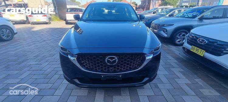 Blue 2023 Mazda CX-5 SUV G25 MAXX SPORT F
