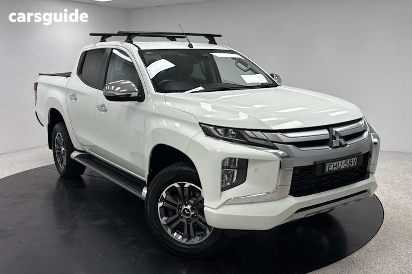 White 2020 Mitsubishi Triton Ute Tray GLS 4X4