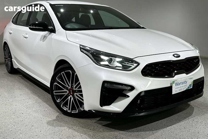 White 2021 Kia Cerato Hatch GT F