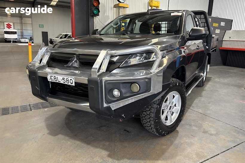 Grey 2019 Mitsubishi Triton Double Cab Pick Up Glx Plus (4X4)