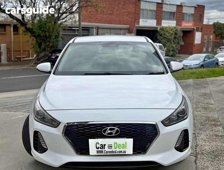 White 2017 Hyundai I30 Hatchback Go