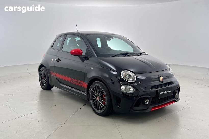 Black 2021 Abarth 595 Hatchback Competizione