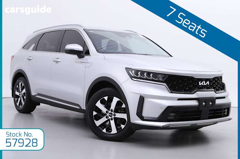 Silver 2022 Kia Sorento Wagon Sport 7 Seat