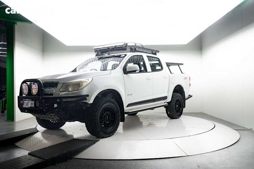 White 2012 Holden Colorado Crew Cab Pickup Lx (4X4)