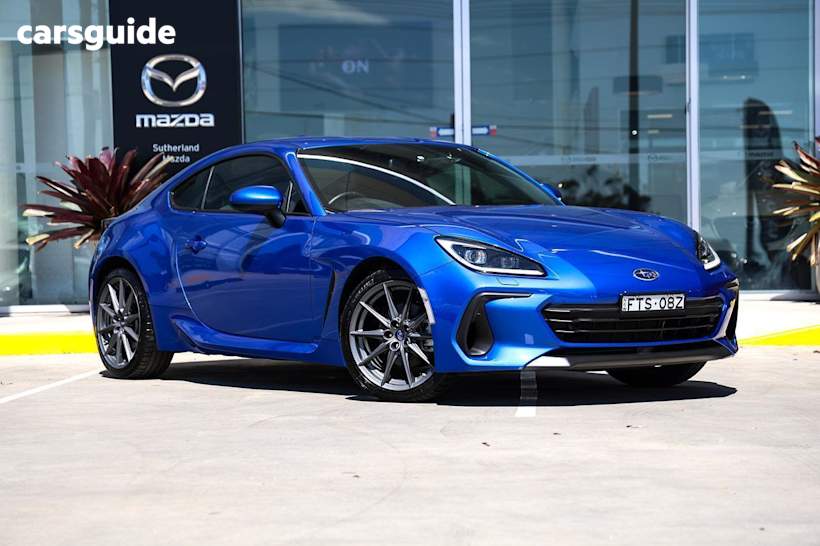 Blue 2024 Subaru BRZ Coupe S