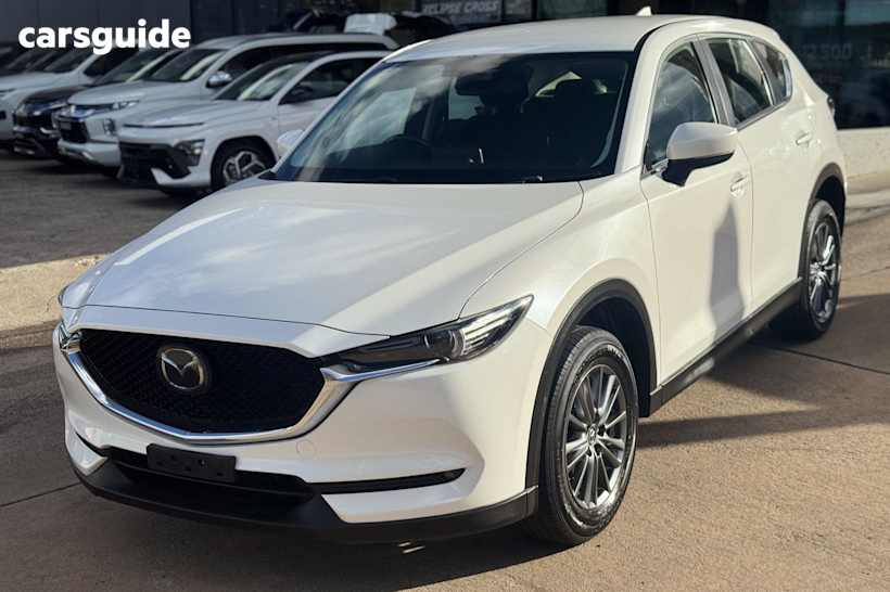 White 2018 Mazda CX-5 Wagon Maxx Sport (4X2) (5Yr)