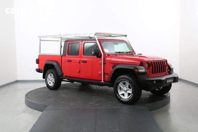 Red 2020 Jeep Gladiator Ute Tray Sport S (4x4)