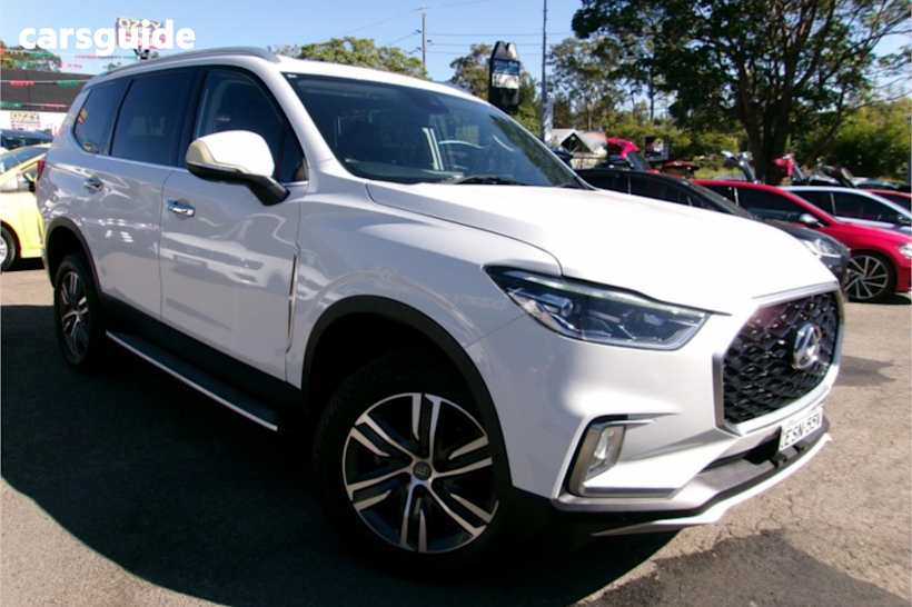 White 2022 LDV D90 Wagon Executive (4Wd) D20