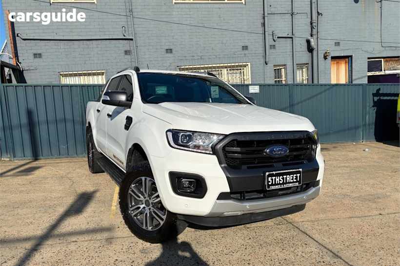 White 2021 Ford Ranger Double Cab Pick Up Wildtrak 2.0 (4X4)