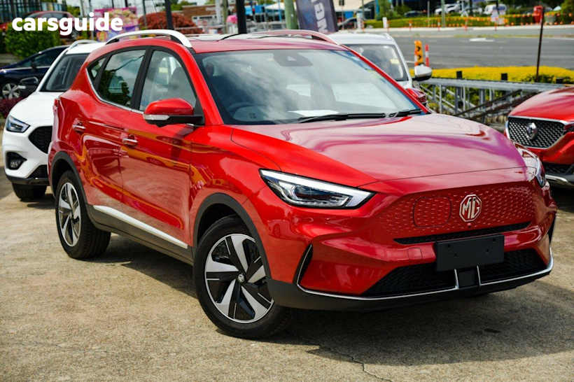 Red 2023 MG ZS EV Wagon Essence