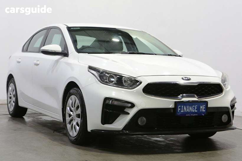 White 2019 Kia Cerato Sedan S F
