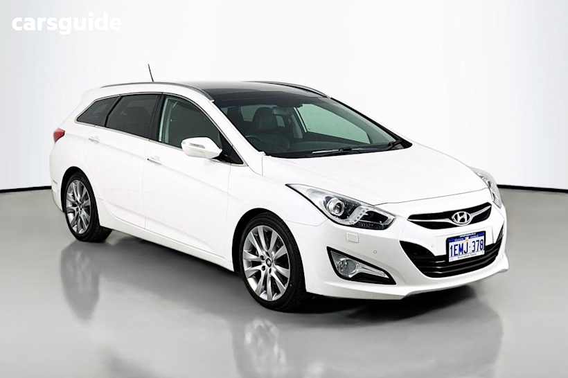 White 2012 Hyundai I40 Wagon Premium