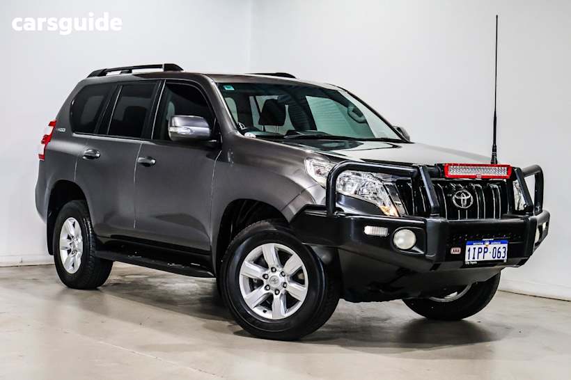 Grey 2017 Toyota Landcruiser Prado SUV GXL 4X4