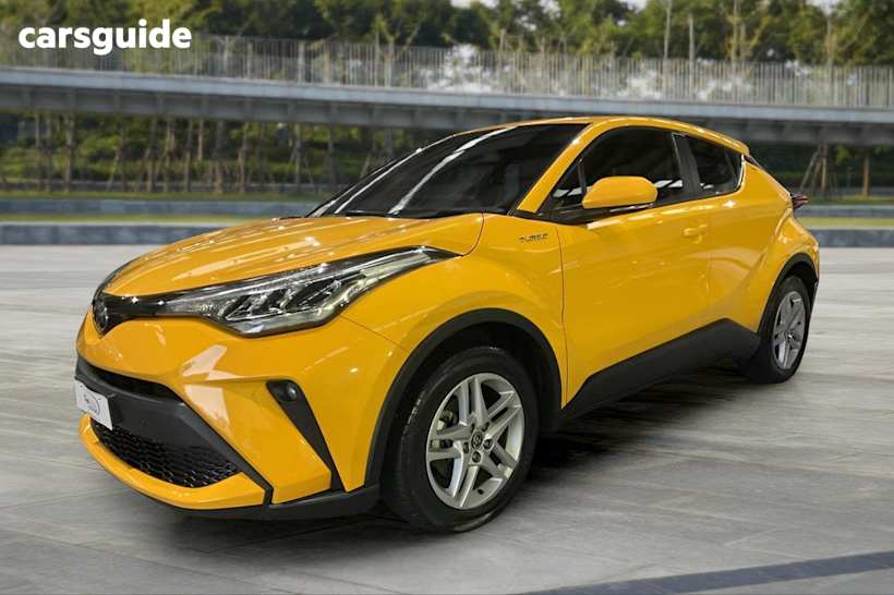 Yellow 2023 Toyota C-HR Wagon Gxl (2Wd)