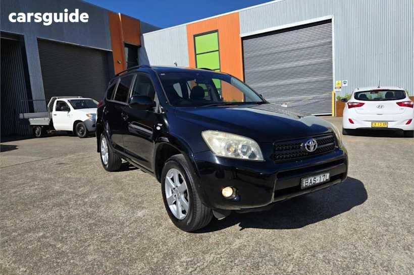 Black 2006 Toyota RAV4 SUV CRUISER 4X4