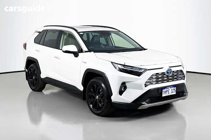 White 2022 Toyota RAV4 Wagon Cruiser (Awd) Hybrid
