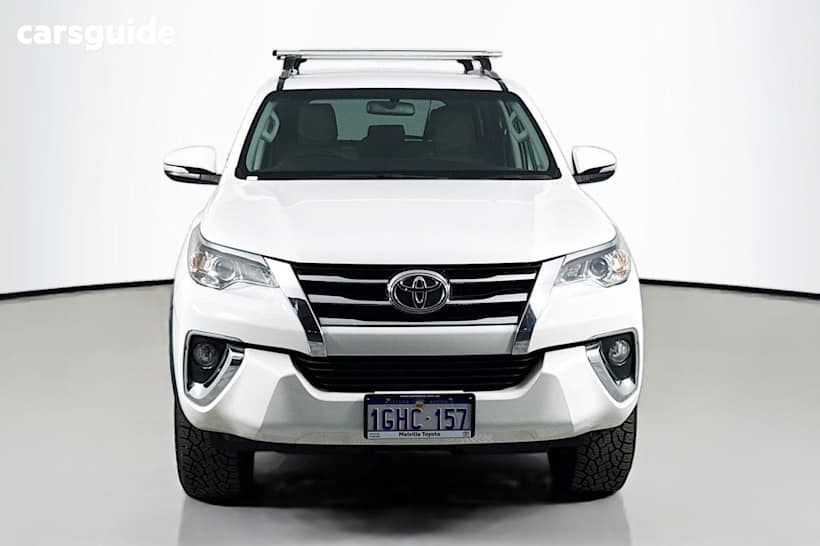 White 2017 Toyota Fortuner Wagon Gxl