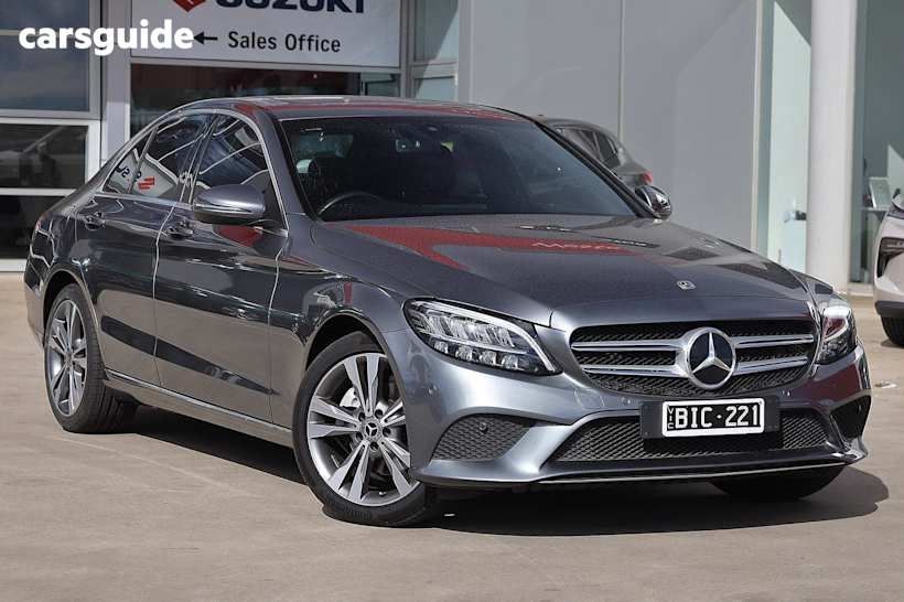 Grey 2019 Mercedes-Benz C-CLASS Sedan C200 R